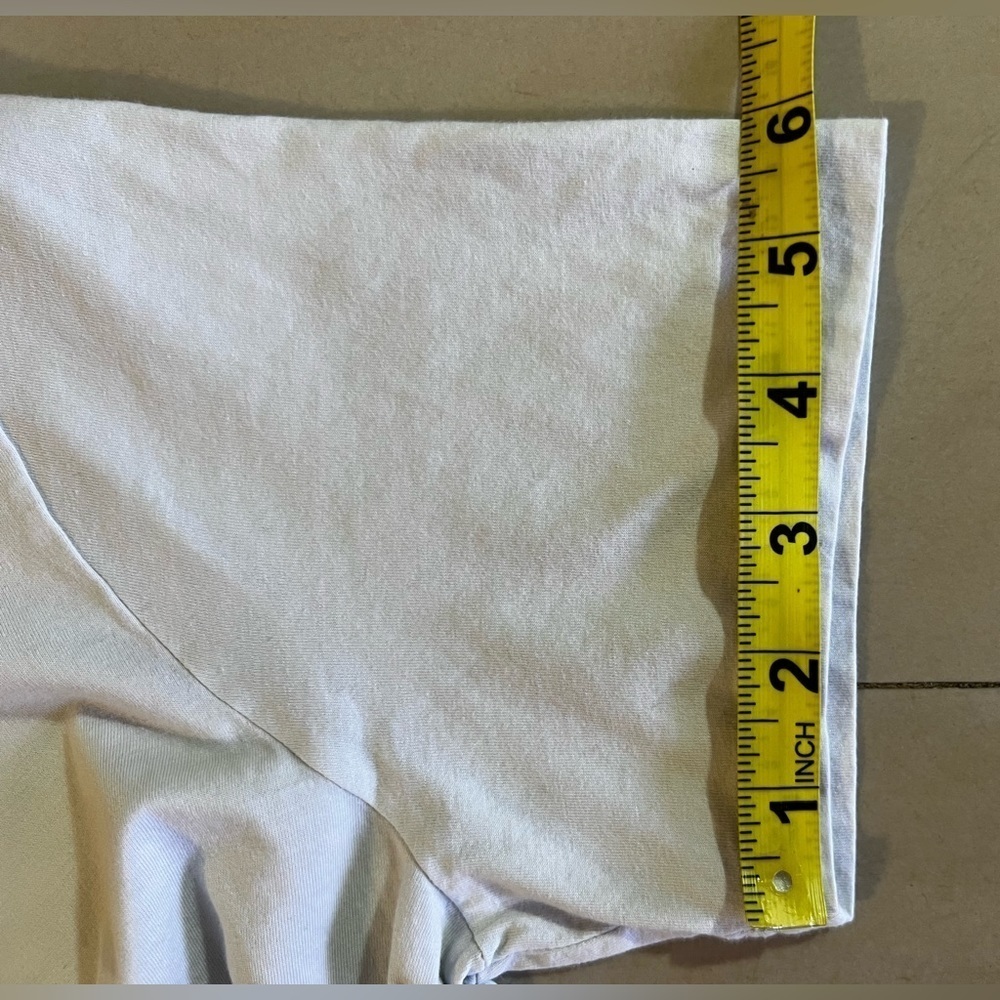 ARMANI EXCHANGE LOGO 4PEOPLE WALKING ON SQUARE CONTRASTING LOGO' T-SHIRT size M - Picture 10 of 16